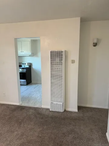 a view of empty room