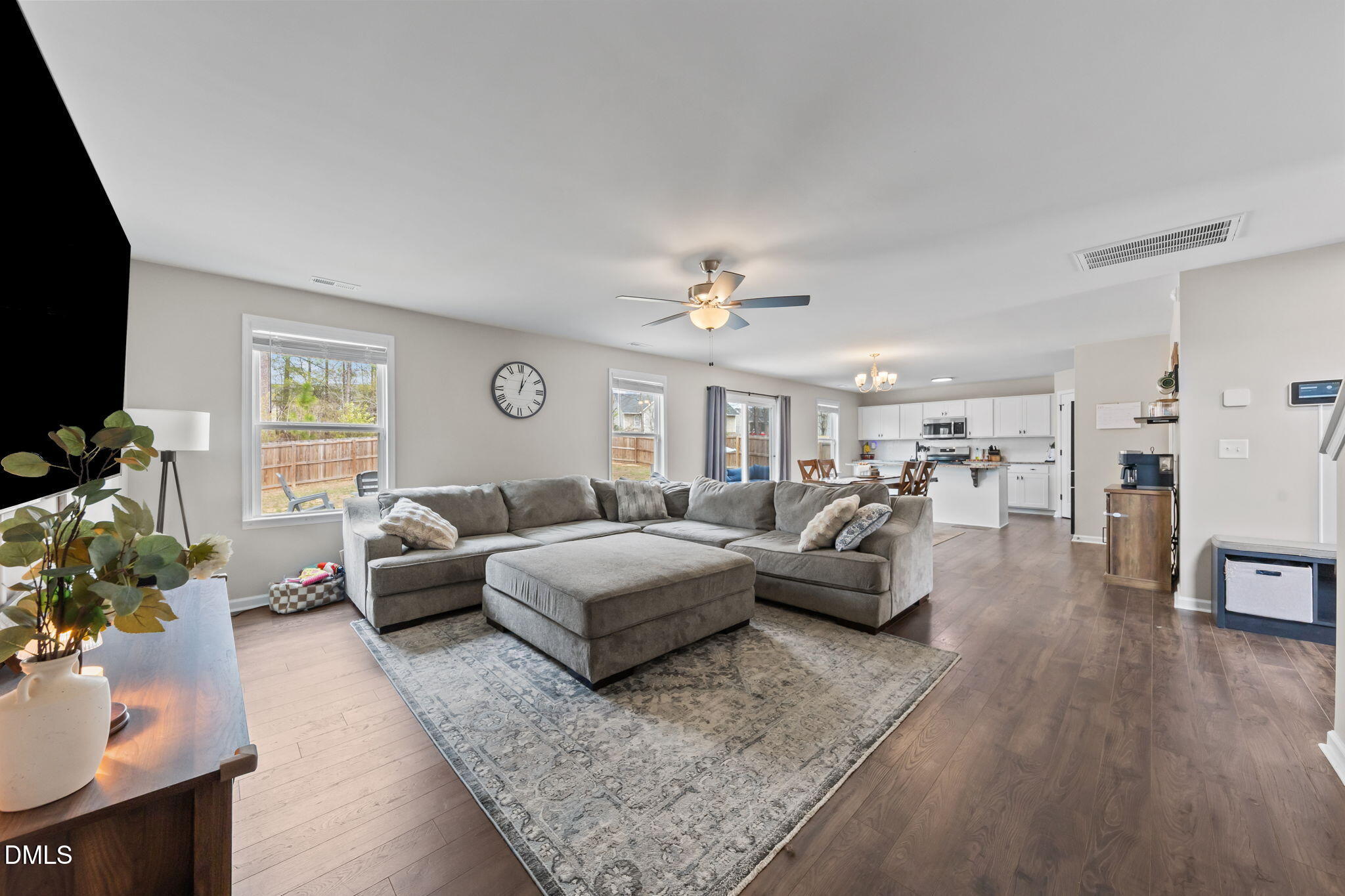 174 Cobra Lane Raeford, NC 28376 - Photo 7 of 32 a living room with furniture and a flat screen tv