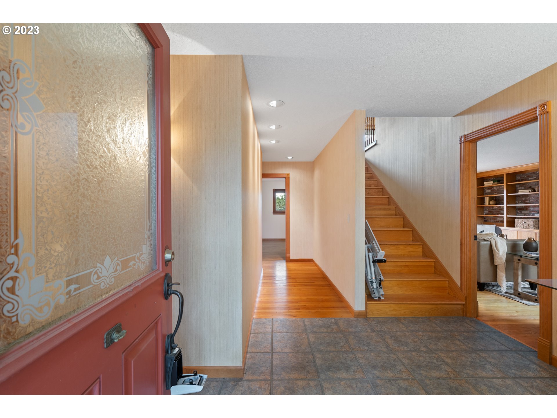 15140 Northwest Gillihan Road Portland, OR 97231 - Photo 5 of 34 a view of entryway with wooden floor