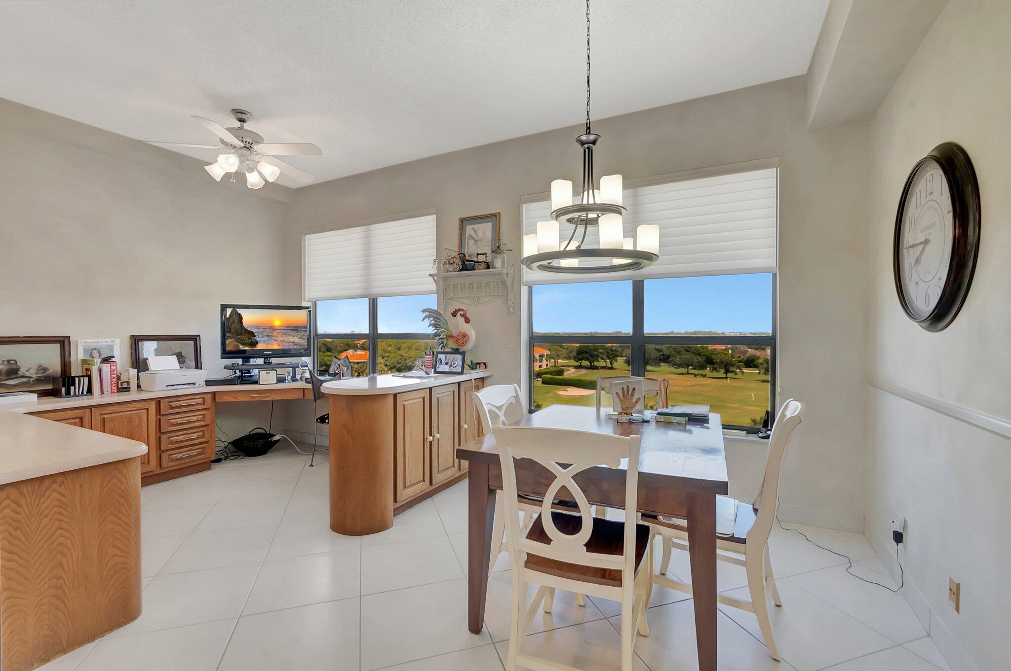 7235 Promenade Drive, Unit 802J Boca Raton, FL 33433 - Photo 13 of 49 Office space off kitchen