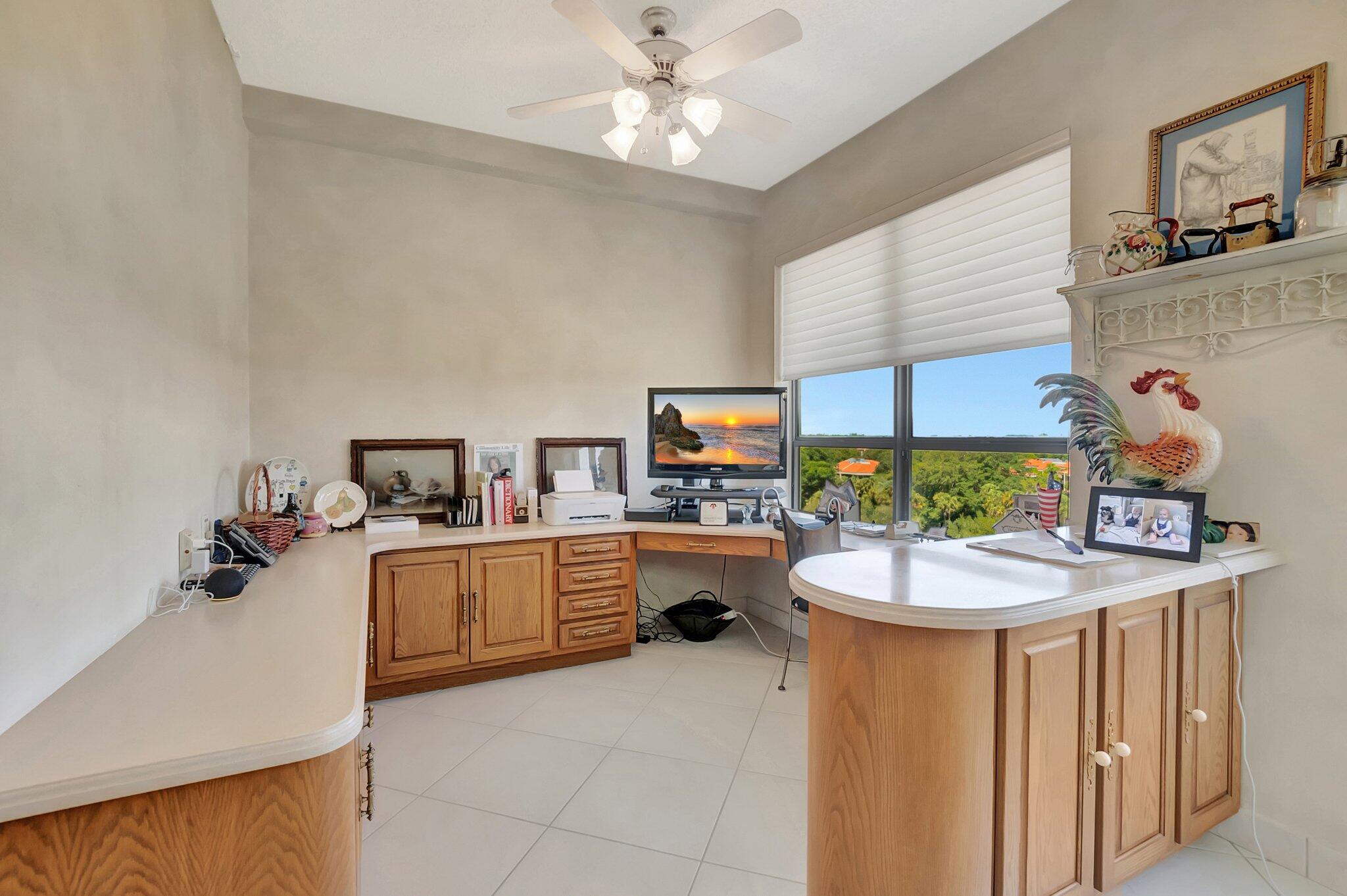 7235 Promenade Drive, Unit 802J Boca Raton, FL 33433 - Photo 14 of 49 office space off kitchen