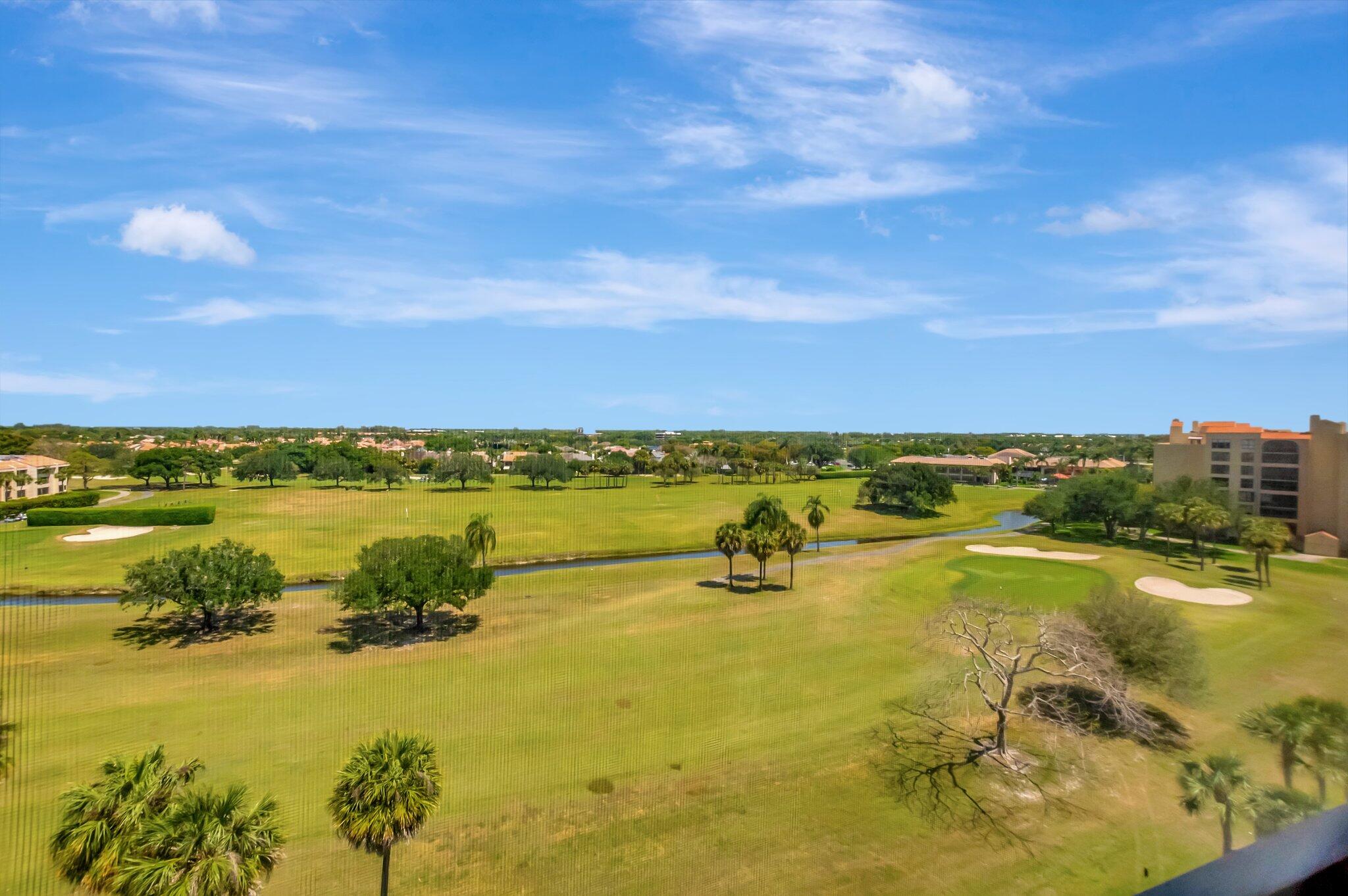 7235 Promenade Drive, Unit 802J Boca Raton, FL 33433 - Photo 21 of 49 View from patio