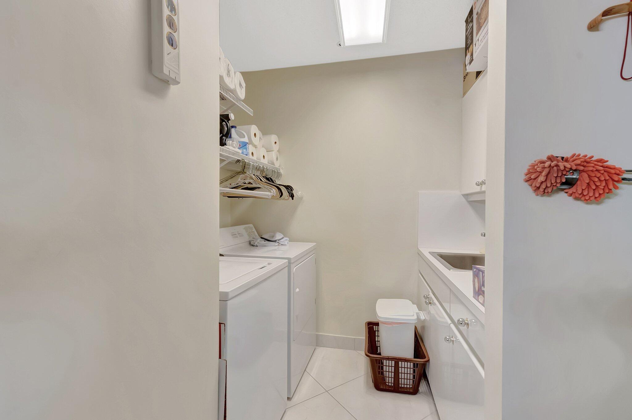 7235 Promenade Drive, Unit 802J Boca Raton, FL 33433 - Photo 34 of 49 separate laundry room