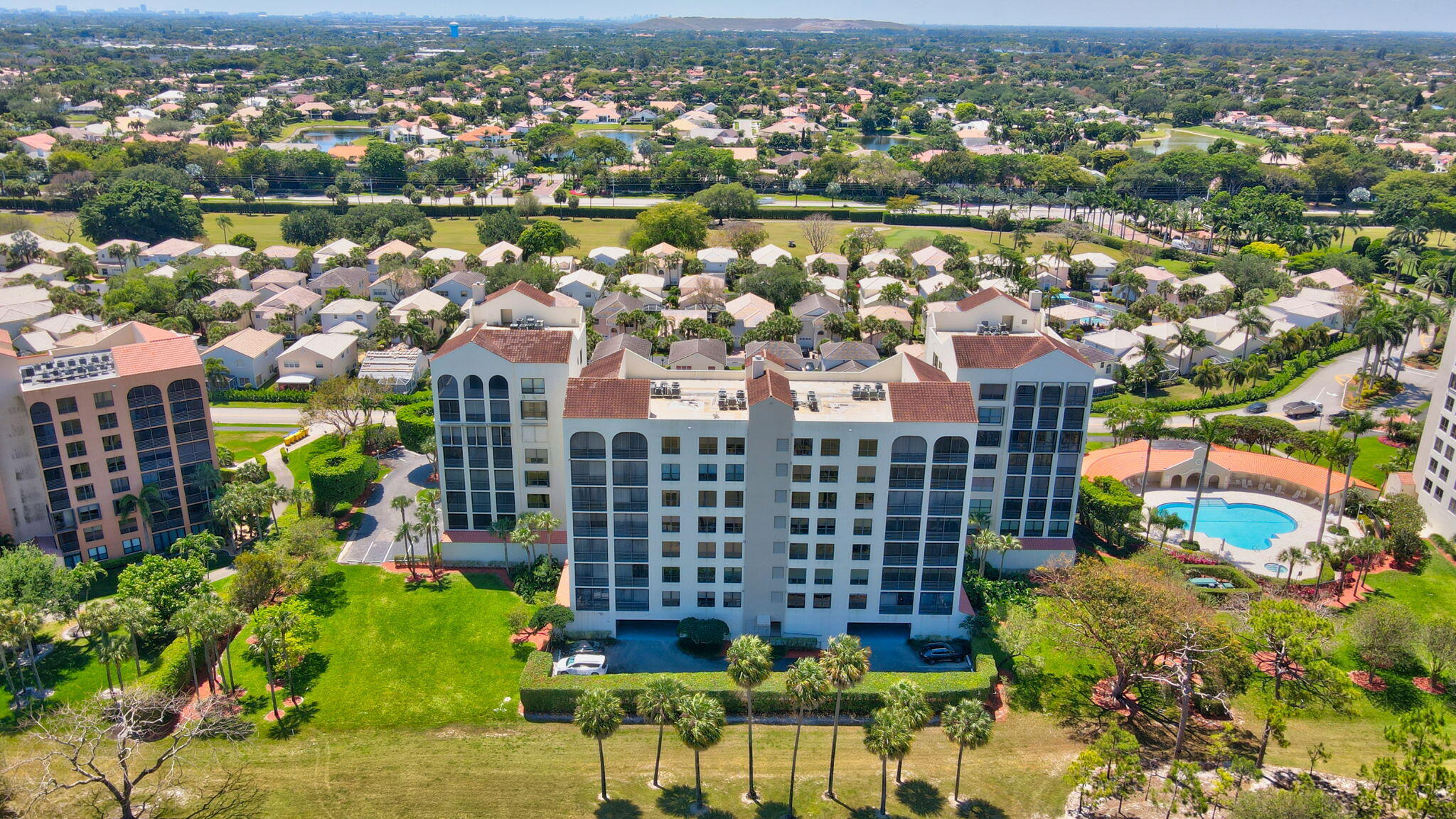 7235 Promenade Drive, Unit 802J Boca Raton, FL 33433 - Photo 42 of 49 Aerials back of 7235