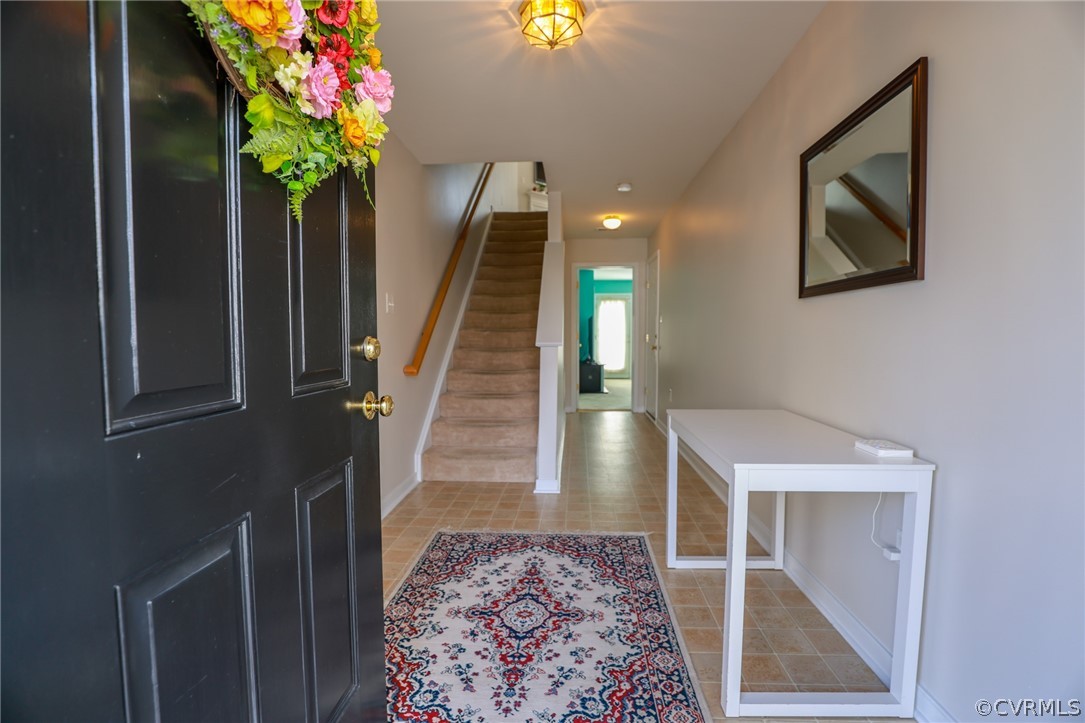 519 Ridgemoor Place Midlothian, VA 23114 - Photo 5 of 45 Enter the Foyer into the freshly painted space!