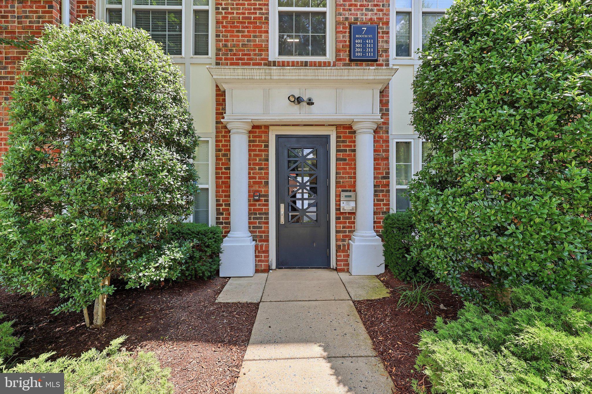7 Booth Street, Unit 110 Gaithersburg, MD 20878 - Photo 42 of 50 Booth st. entrance