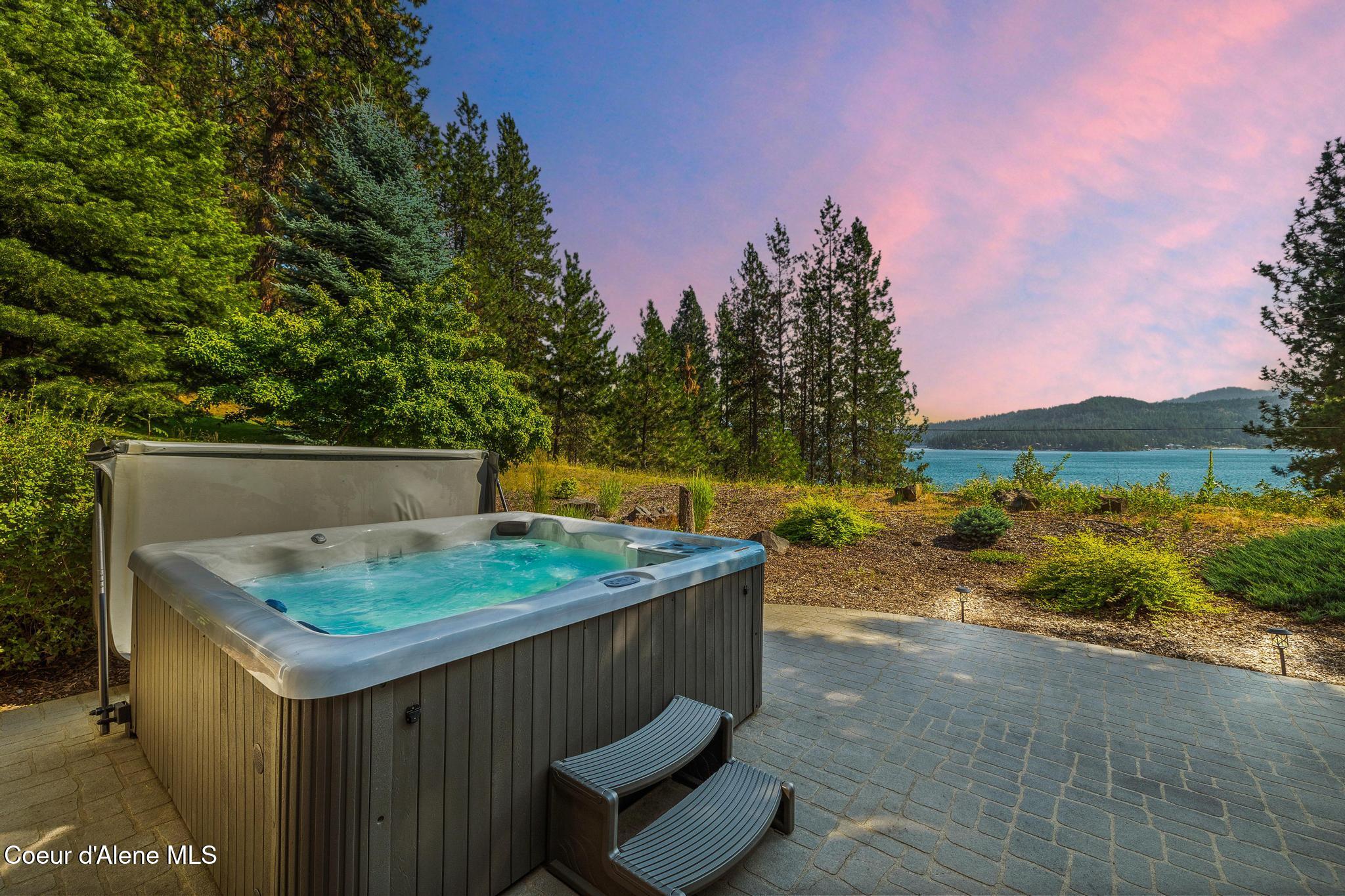4459 East O'Gara Road Harrison, ID 83833 - Photo 37 of 47 Walk-Out Basement Hot Tub & Lake Views
