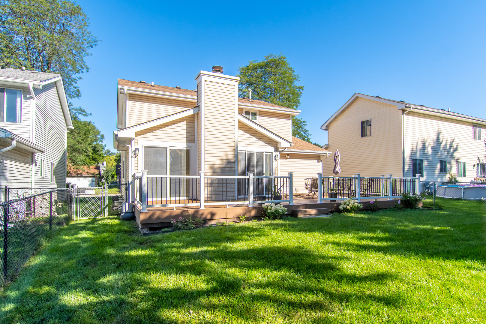 1144 Needham Road Naperville, IL 60563 - Photo 43 of 52 a view of a house with a yard and sitting area