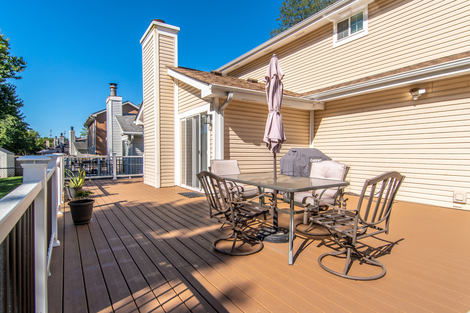 1144 Needham Road Naperville, IL 60563 - Photo 50 of 52 a view of a chairs and table in patio