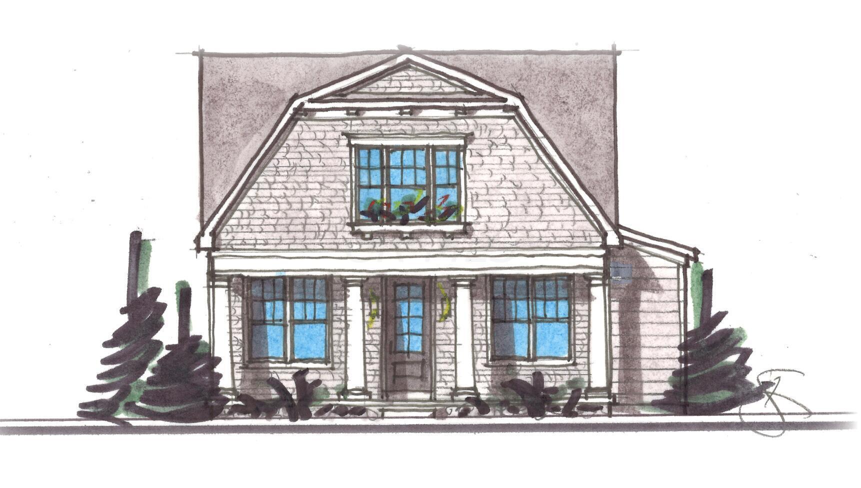 Drawing of Exterior Front
