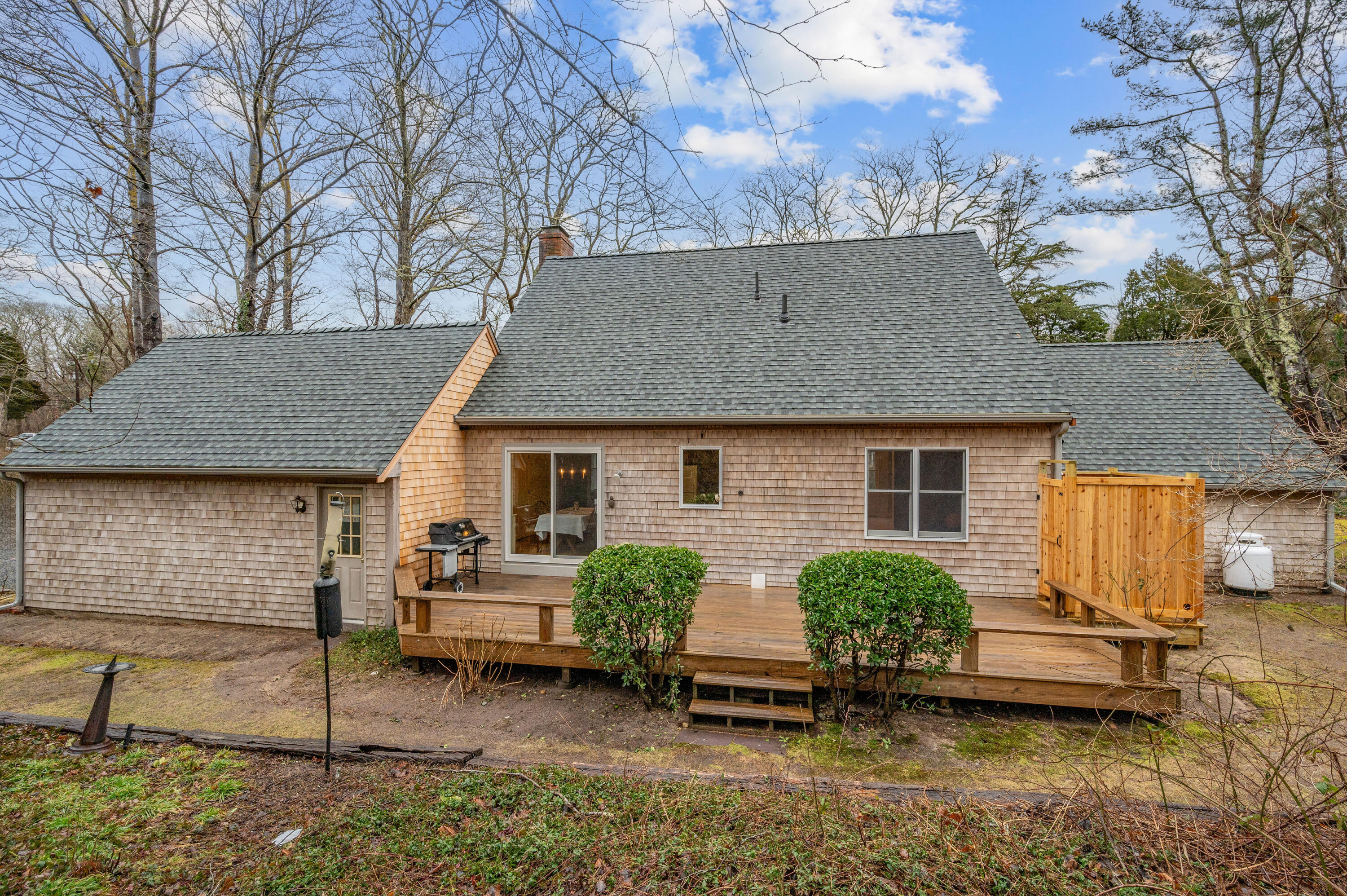 538 South Orleans Road Orleans, MA 02653 - Photo 11 of 35 a view of a house with backyard and sitting area