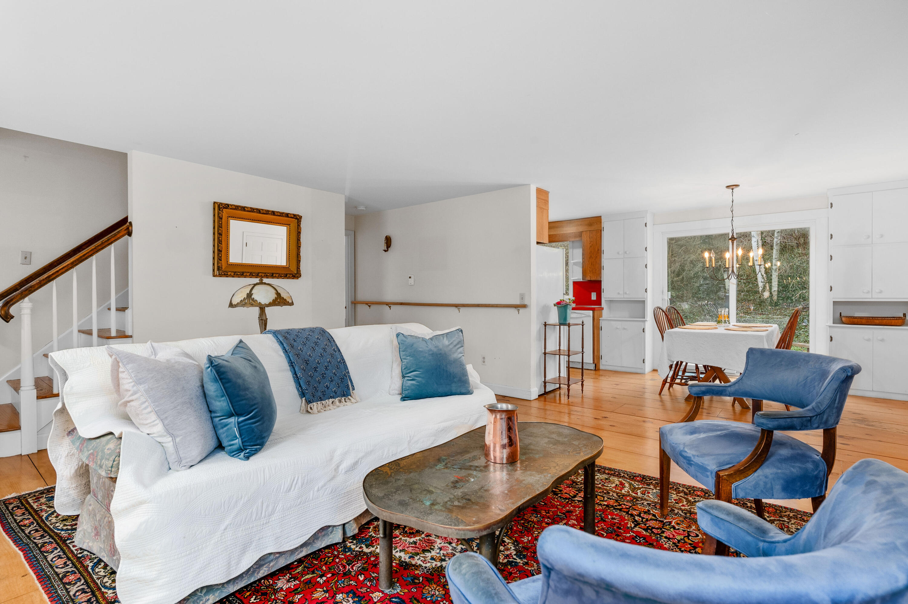 538 South Orleans Road Orleans, MA 02653 - Photo 13 of 35 a living room with furniture and a wooden floor