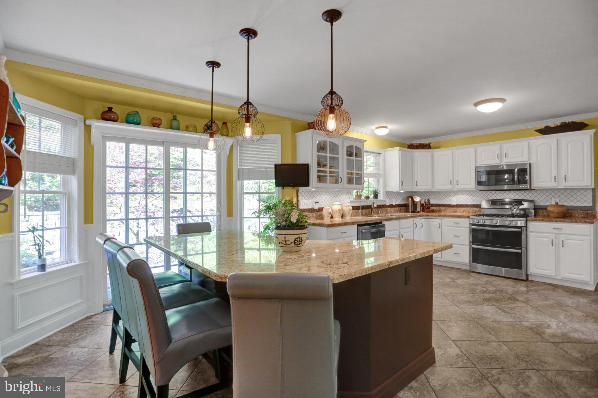 545 Laurel Ridge Road Reinholds, PA 17569 - Photo 11 of 65 Kitchen - angled island with seating