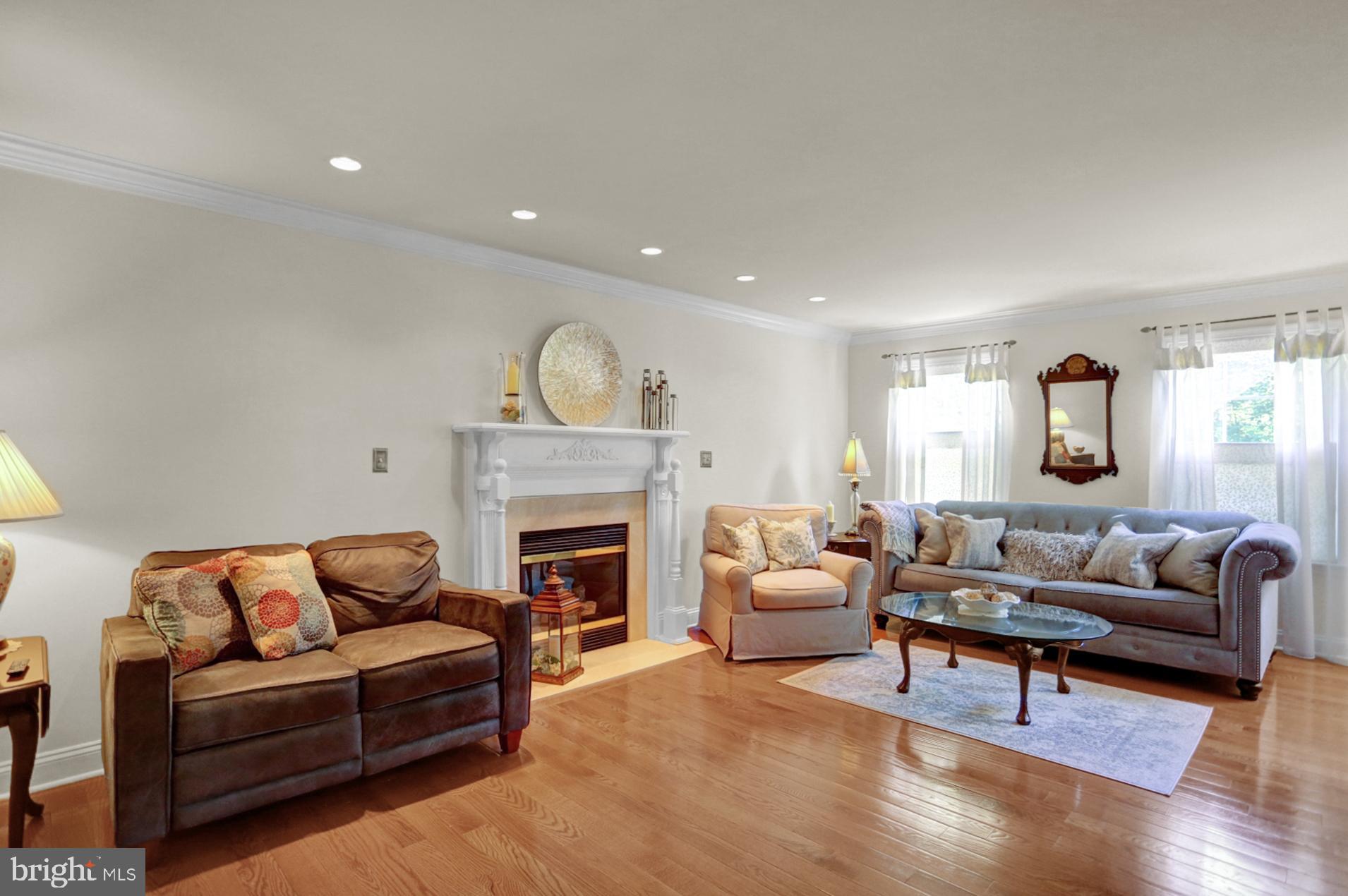 545 Laurel Ridge Road Reinholds, PA 17569 - Photo 6 of 65 Formal Living Room with HW Floors and Fireplace