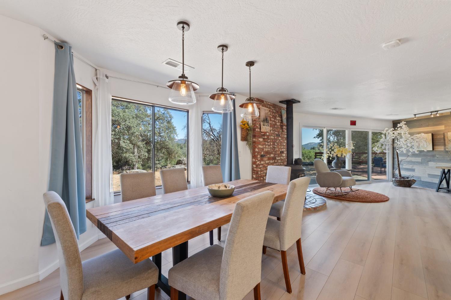 4577 Totokon Road Mariposa, CA 95338 - Photo 10 of 57 a view of a dining room with furniture window and outside view