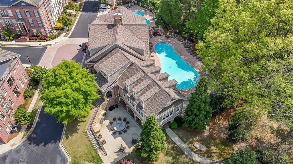 302 Riversgate Drive, Unit 55 Atlanta, GA 30339 - Photo 36 of 40 an aerial view of a house