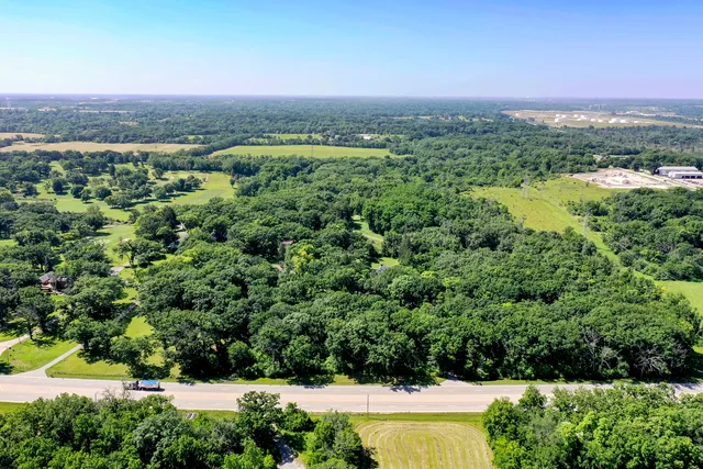 a view of a green field