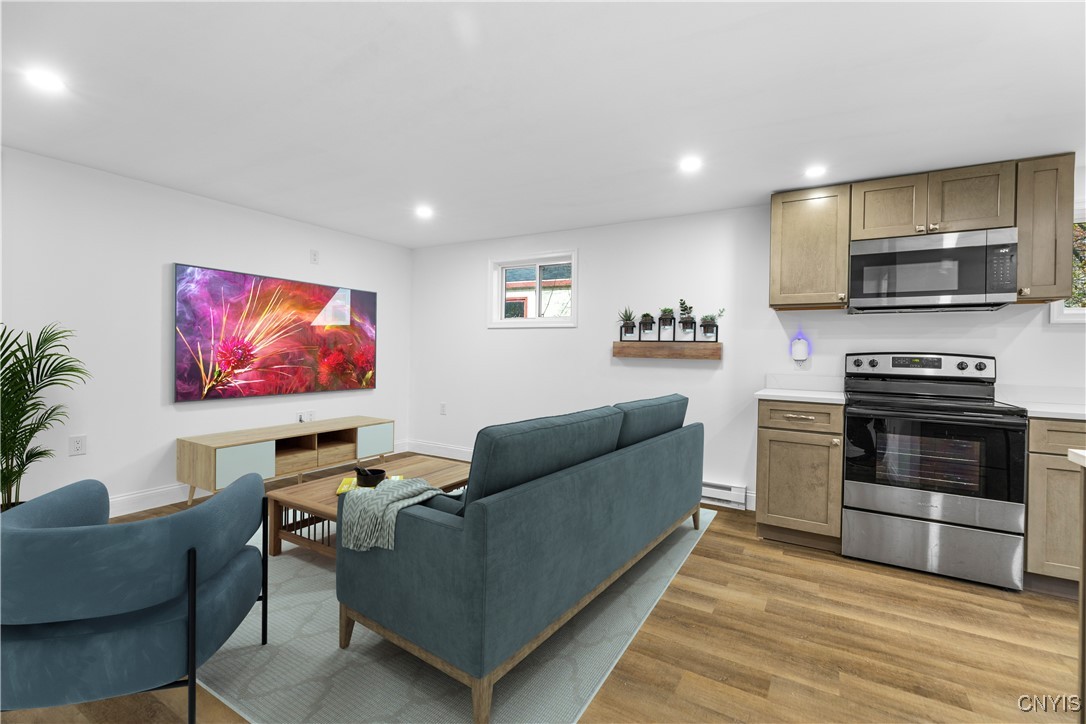 7160 Taft Avenue Rome, NY 13440 - Photo 8 of 36 Living Room/Kitchen Virtual Staging