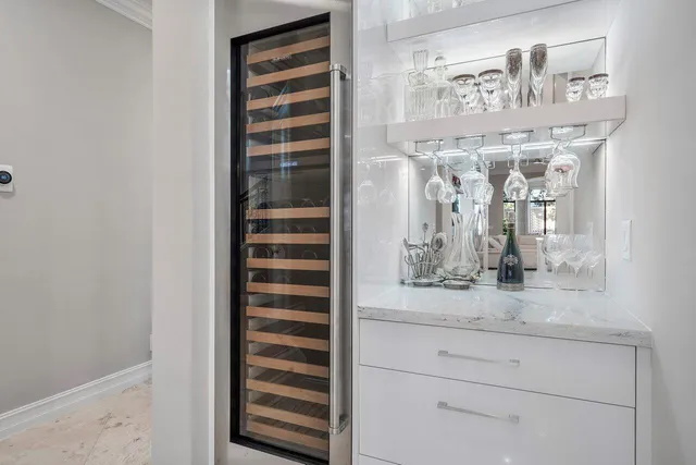 a large bathroom with a large tub sink shower and mirror