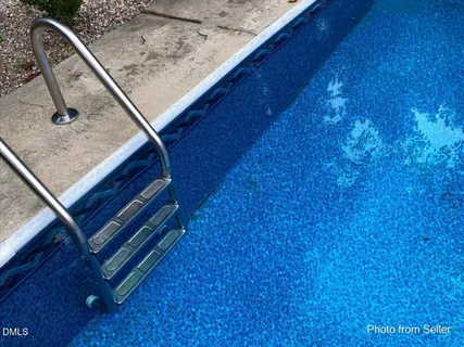 a view of deck with seating space