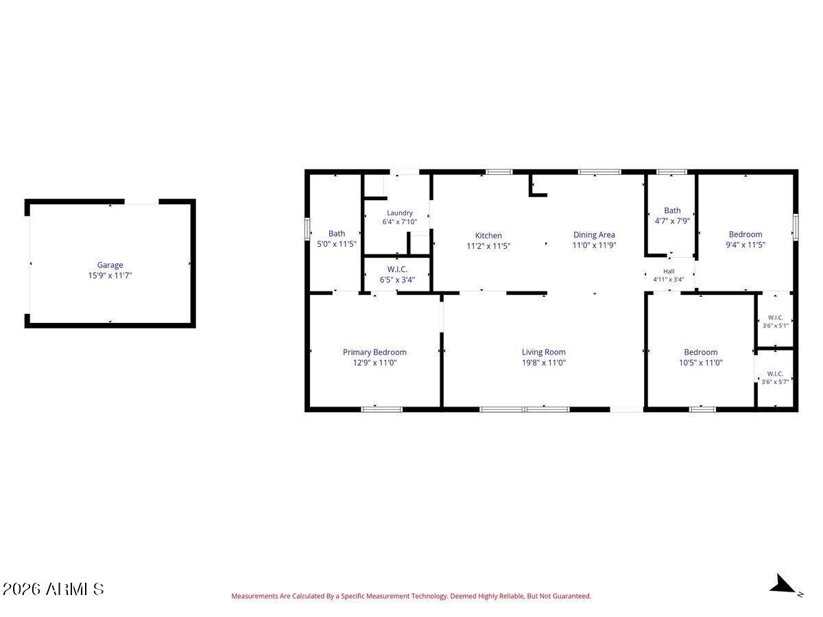 118 Saguaro Road Tonto Basin, AZ 85553 - Photo 33 of 33 Floor Plan (1)