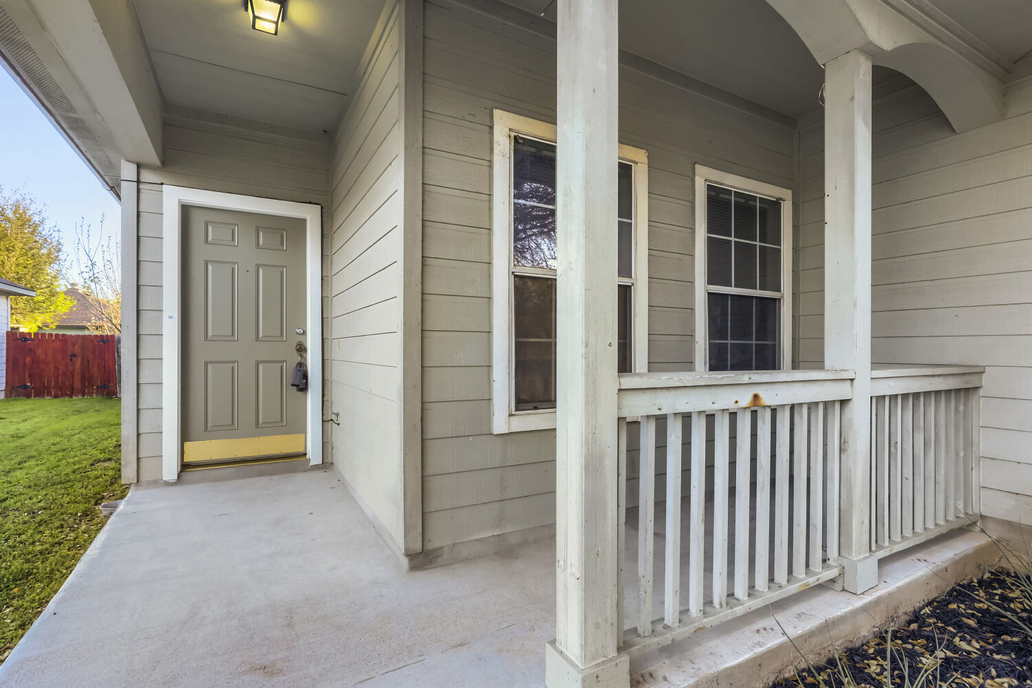 11502 Liberty Street Manor, TX 78653 - Photo 2 of 18 a view of front door and porch