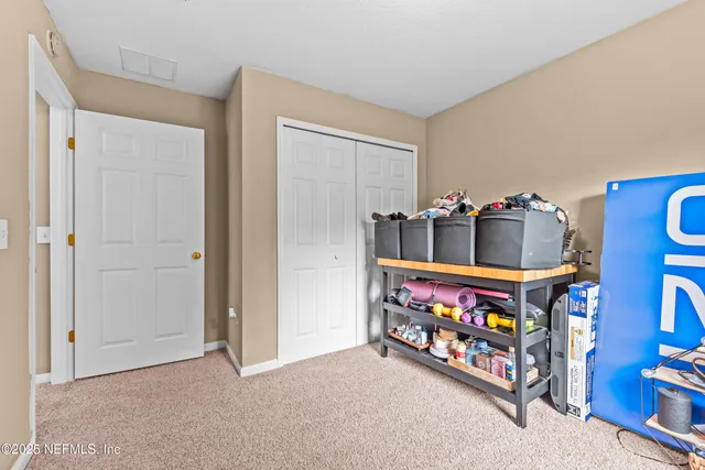 a balcony with outdoor space