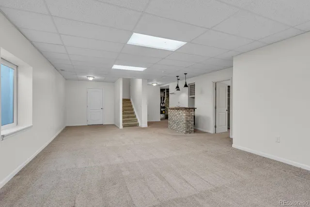 a view of empty room