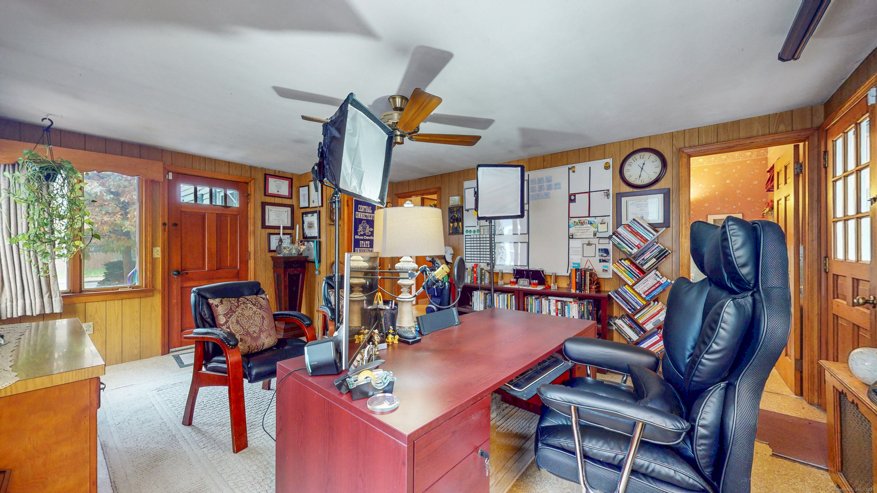 59 Elm Street Windsor Locks, CT 06096 - Photo 18 of 38 a view of a dining room with furniture window and outside view