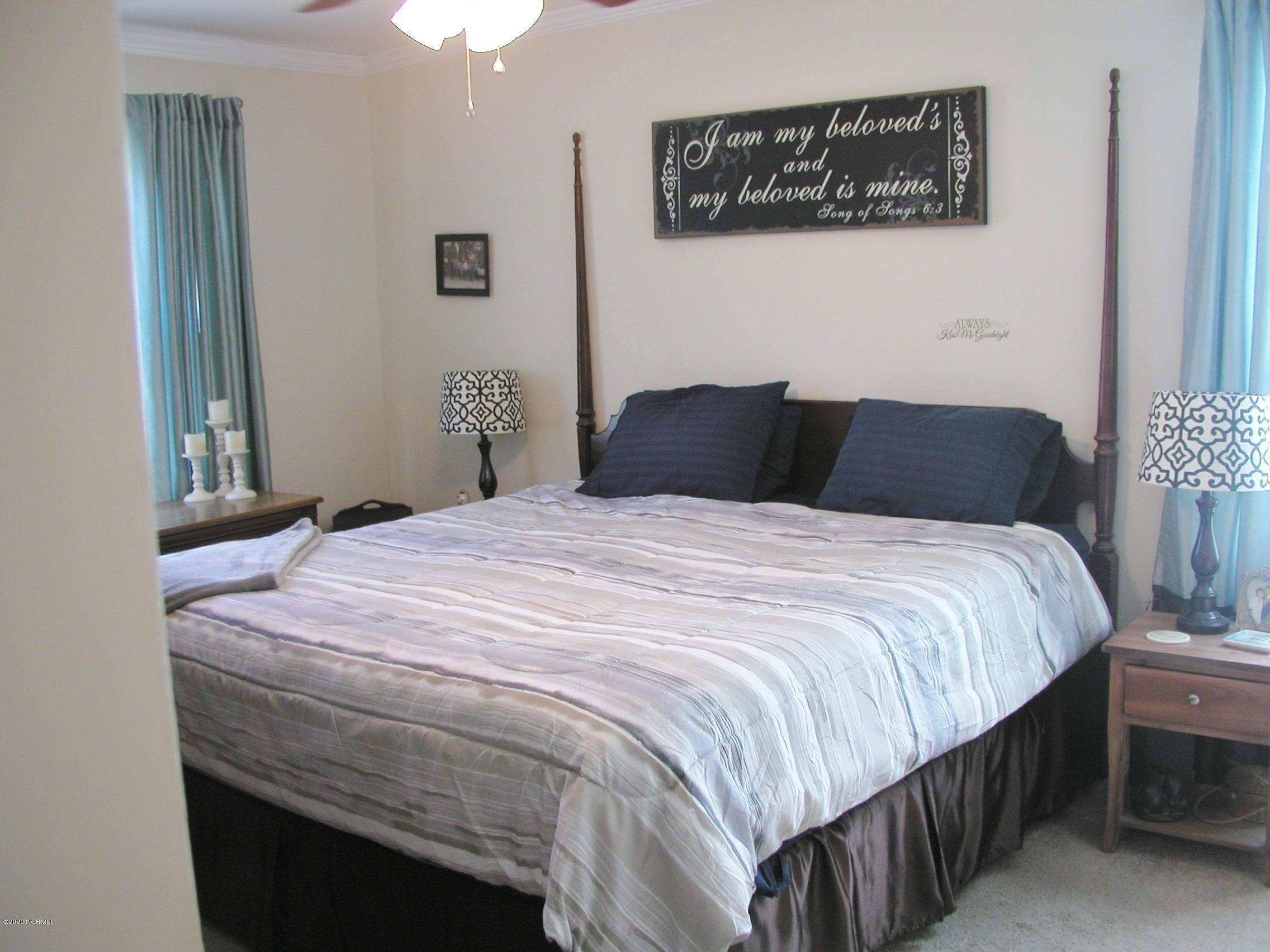 199 9 Mile Road Newport, NC 28570 - Photo 23 of 30 Principal Bedroom with King Sized Bed