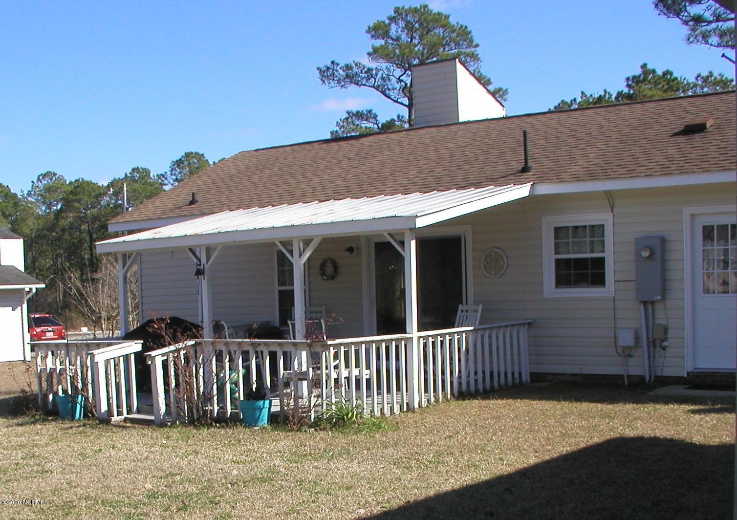 199 9 Mile Road Newport, NC 28570 - Photo 5 of 30 Back Side Covered Deck
