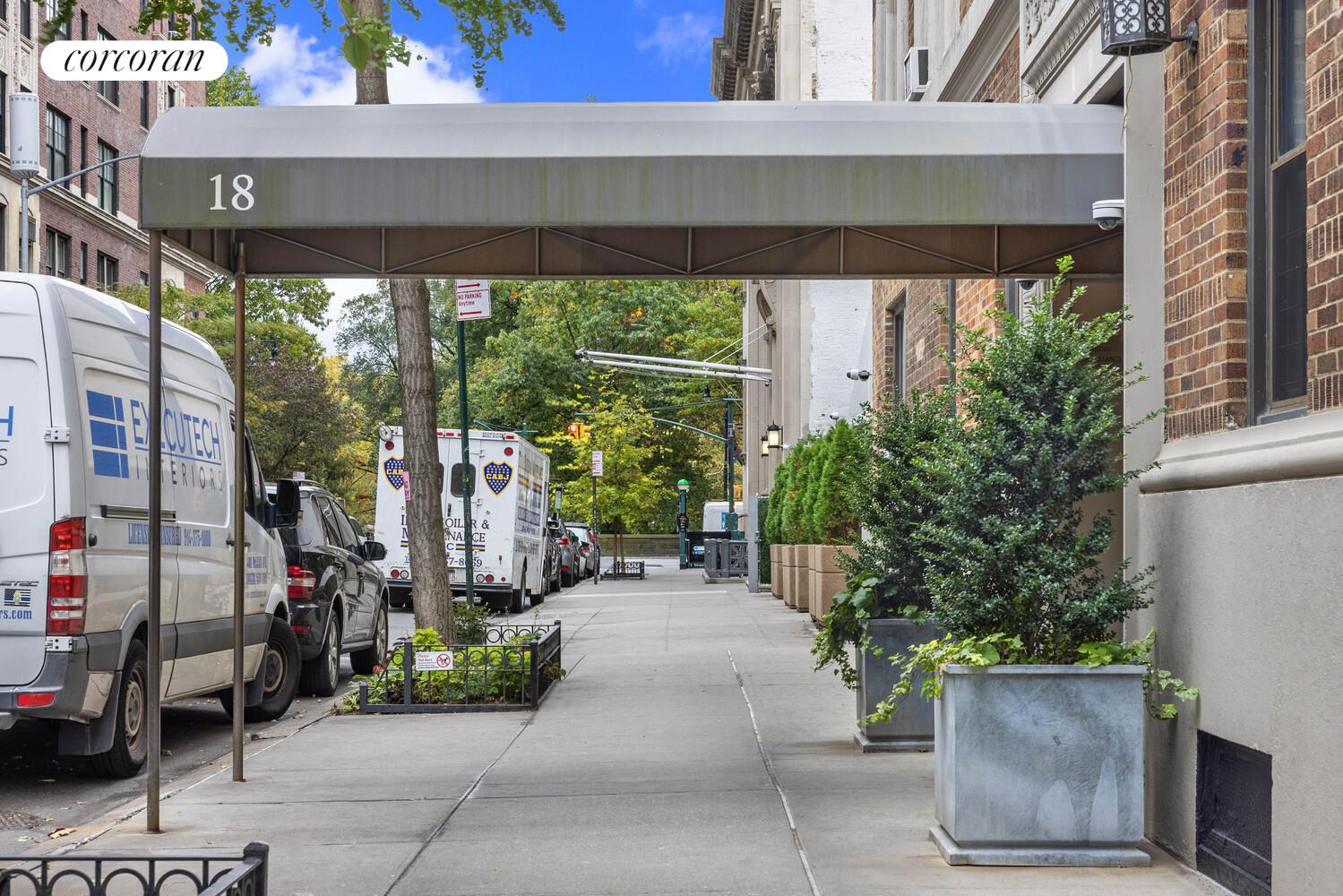 18 West 70th Street, Unit 8C Manhattan, NY 10023 - Photo 17 of 26 a couple of flower plants in front of building