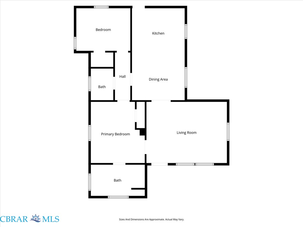 2290 Hayes Road Hayes, VA 23072 - Photo 32 of 32 View of floor plan / room layout