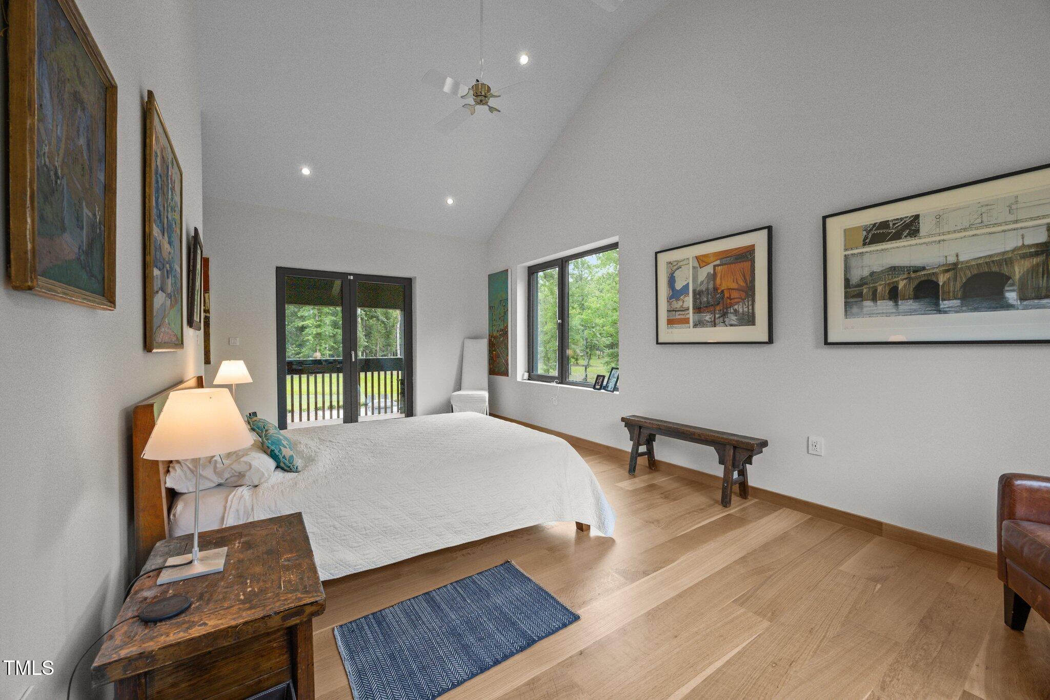 4725 Creeks Junction Road Blounts Creek, NC 27814 - Photo 29 of 42 a bed room with a bed tv and a window