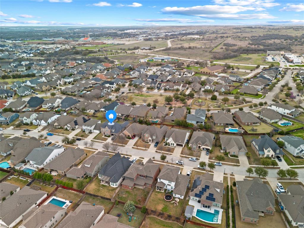 420 Prairie Run Aledo, TX 76008 - Photo 36 of 38 an aerial view of a city