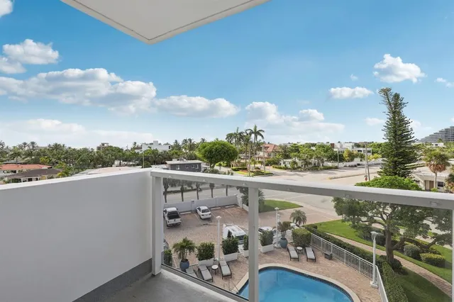 an aerial view of houses and roads