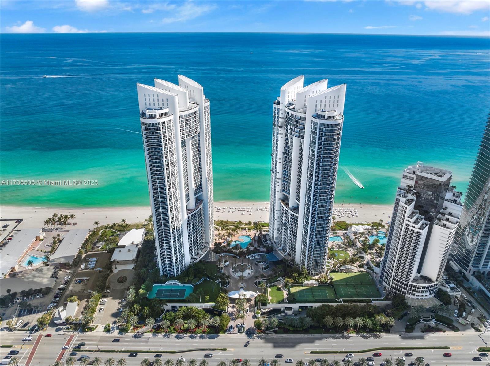 18201 Collins Avenue, Unit PH5109 Sunny Isles Beach, FL 33160 - Photo 2 of 53 a view of a garden with an outdoor space