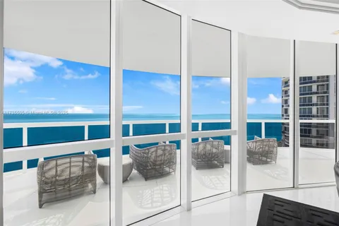 a view of a lake with a big yard