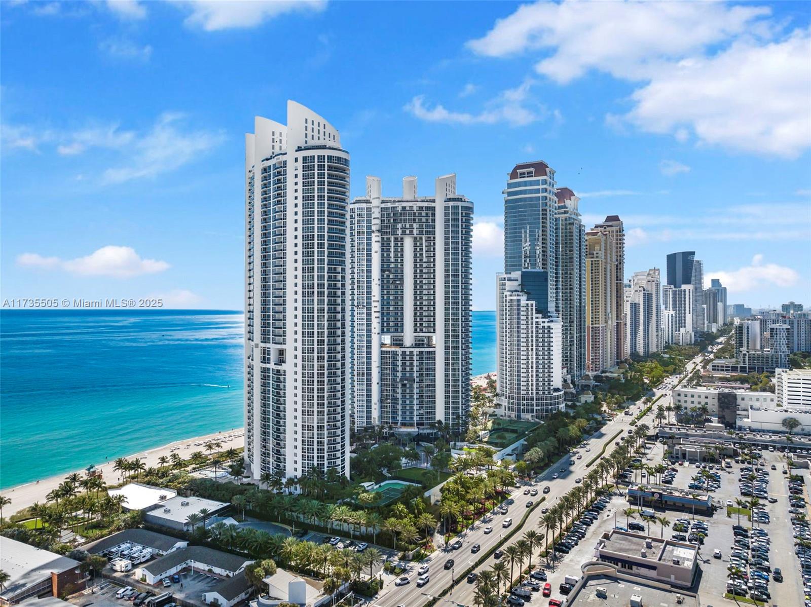 18201 Collins Avenue, Unit PH5109 Sunny Isles Beach, FL 33160 - Photo 51 of 53 a view of a city with tall buildings