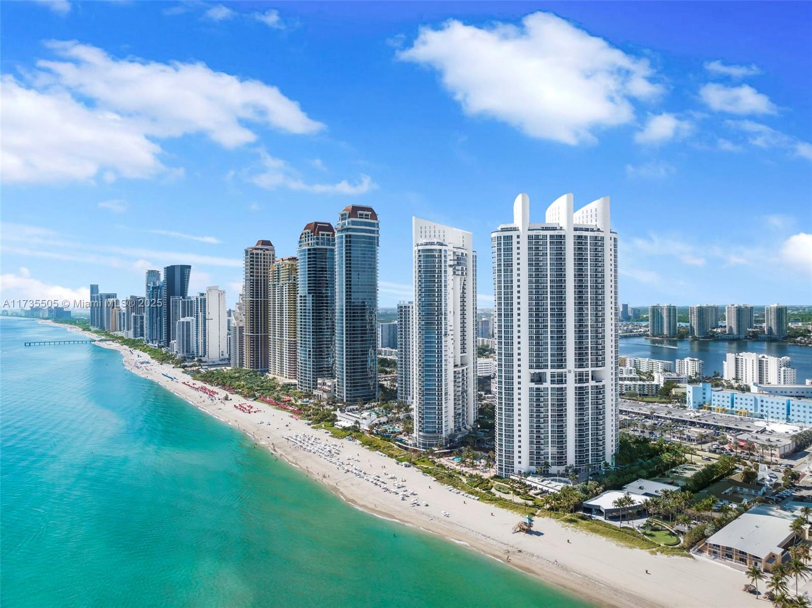 18201 Collins Avenue, Unit PH5109 Sunny Isles Beach, FL 33160 - Photo 52 of 53 a view of a city with tall buildings
