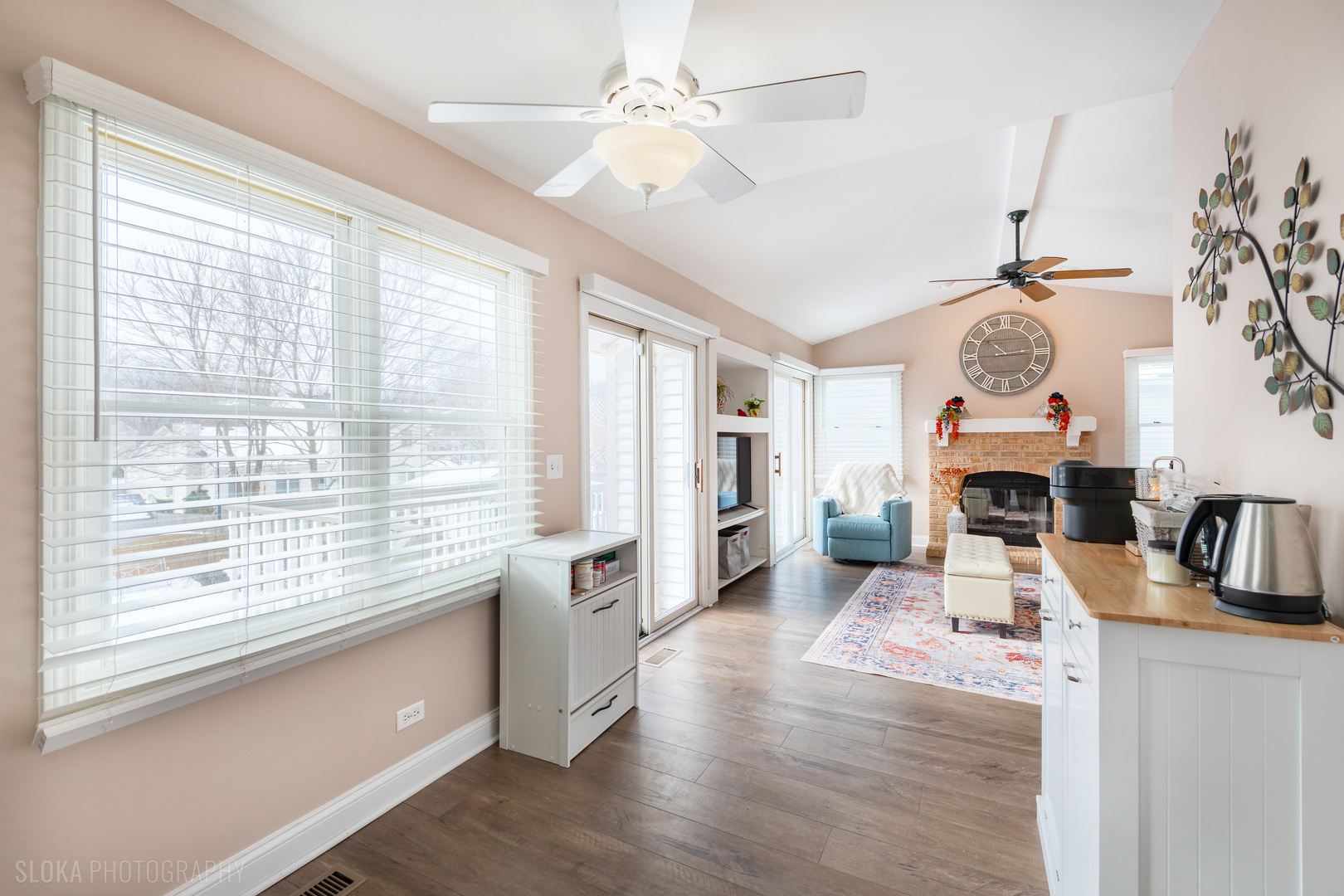 1259 Chickory Ridge Trail Cary, IL 60013 - Photo 9 of 31 a living room with furniture and a fireplace