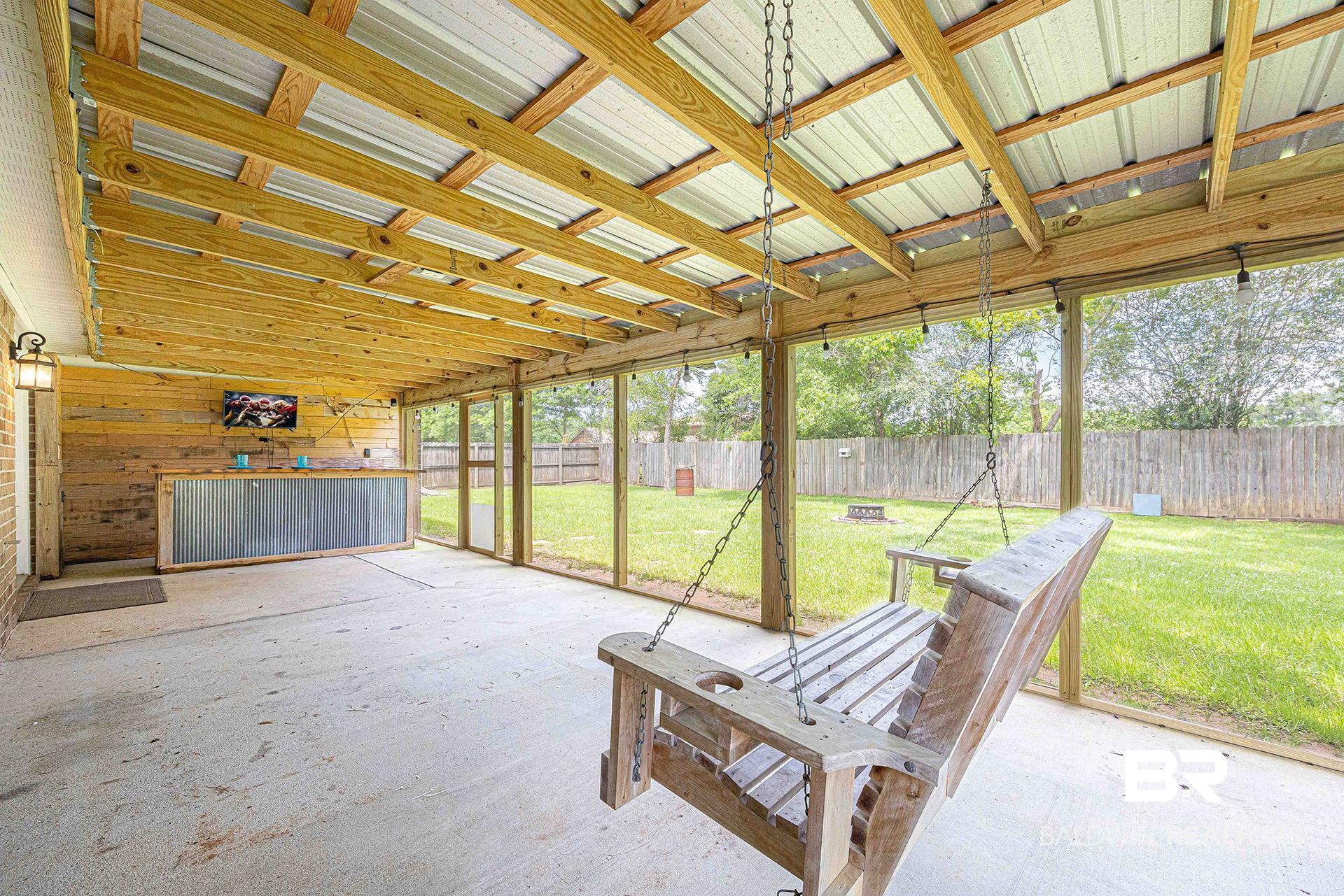 18675 Explorer Drive Loxley, AL 36551 - Photo 36 of 42 View of unfurnished sunroom