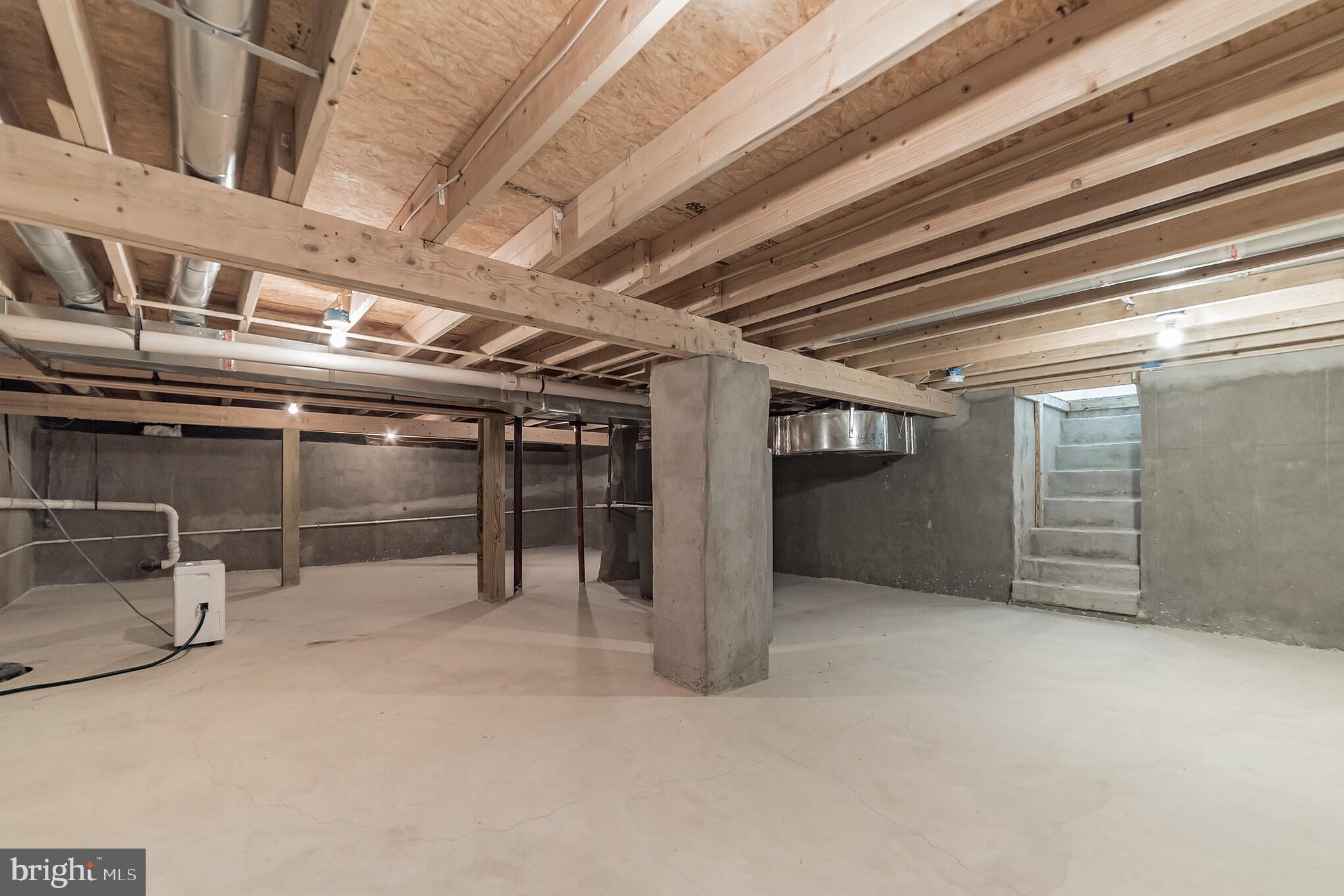 9401 Philadelphia Road Baltimore, MD 21237 - Photo 26 of 46 Unfinished basement