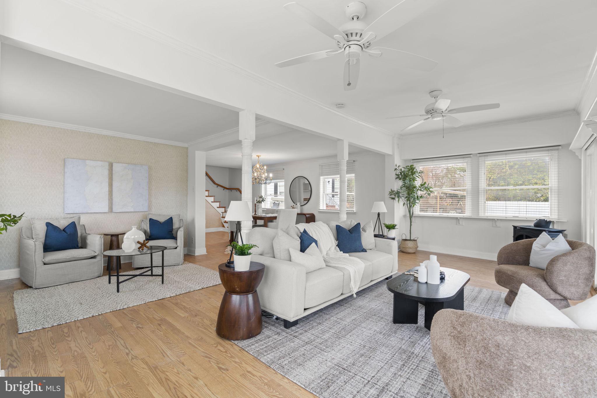 452 Carvel Beach Road Carvel Beach, MD 21226 - Photo 9 of 71 a living room with furniture and a wooden floor