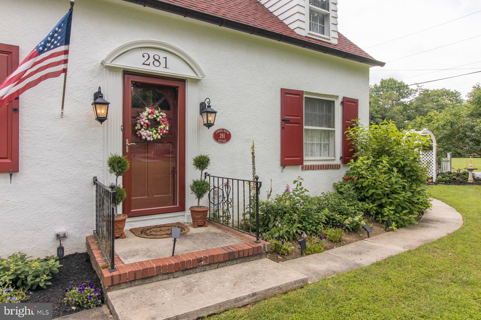 281 Corner Ketch Road Downingtown, PA 19335 - Photo 4 of 45 Custom shutters and copper gutters