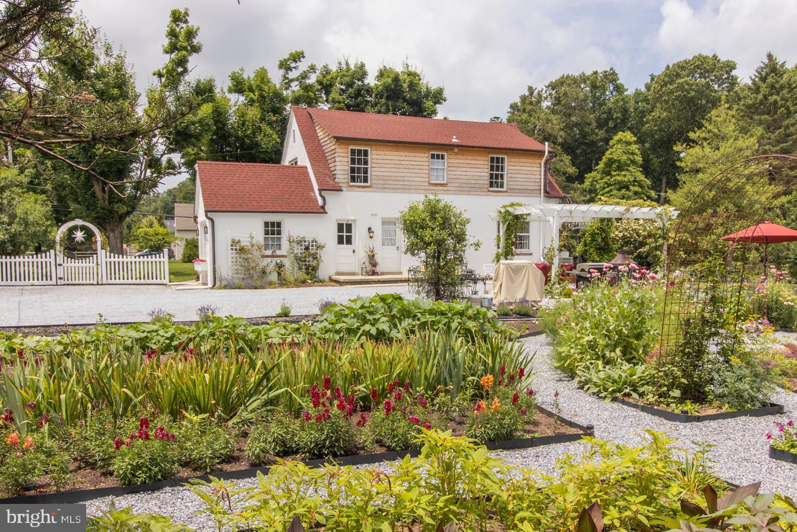 281 Corner Ketch Road Downingtown, PA 19335 - Photo 42 of 45 Beautiful flower/vegetable garden