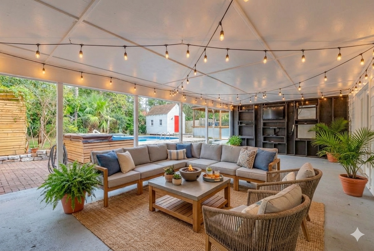 1224 Corona Drive Austin, TX 78723 - Photo 2 of 37 a living room with furniture and a large window