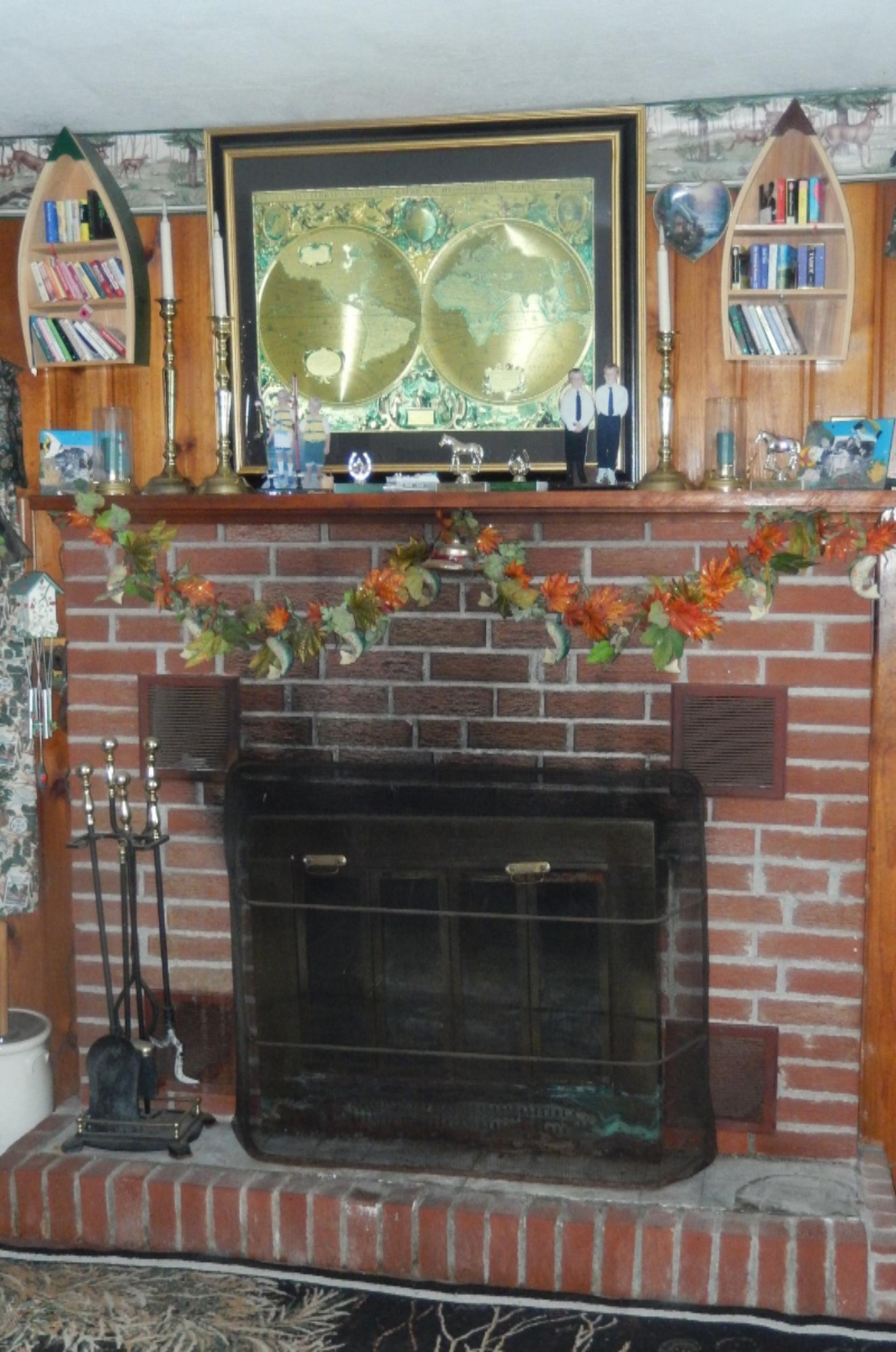 7482 Taft Road Mecosta, MI 49332 - Photo 6 of 16 fireplace