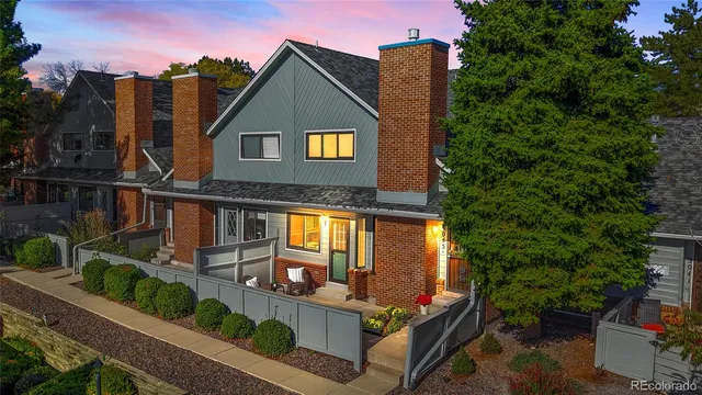 a front view of a house with balcony
