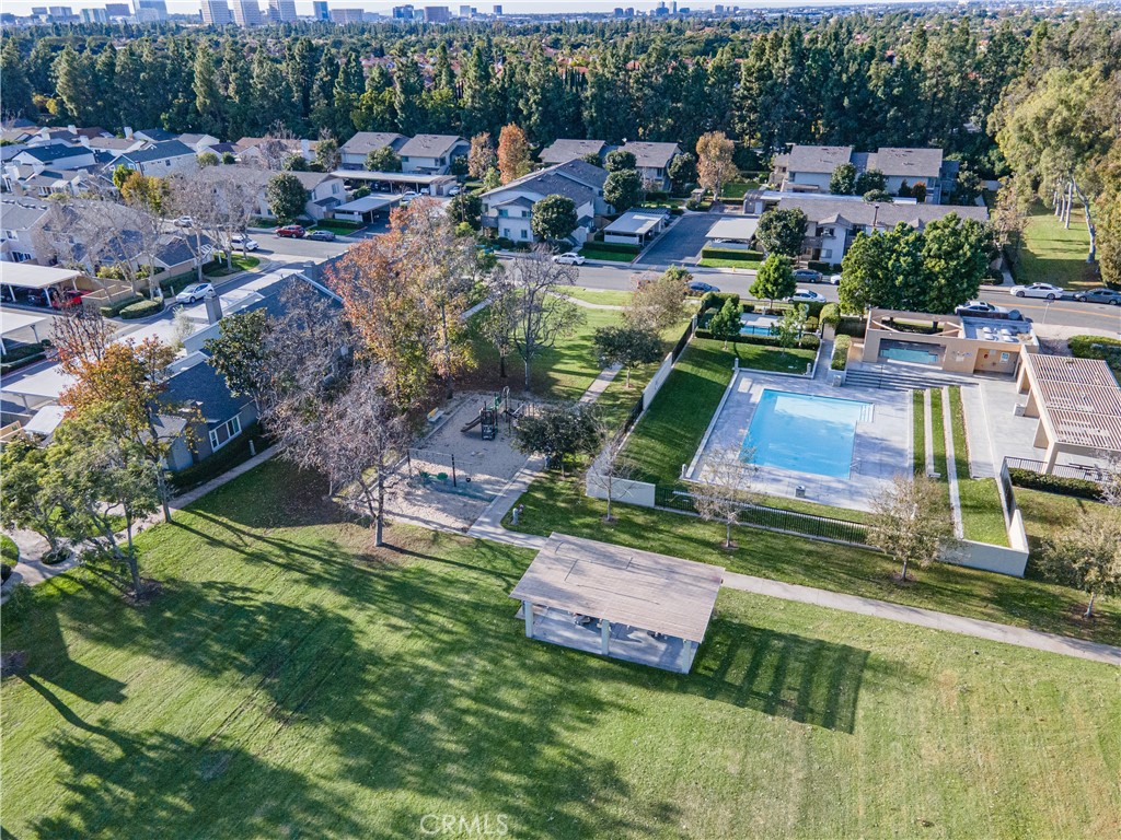 31 Windjammer Irvine, CA 92614 - Photo 31 of 31 a view of a backyard with plants and a patio